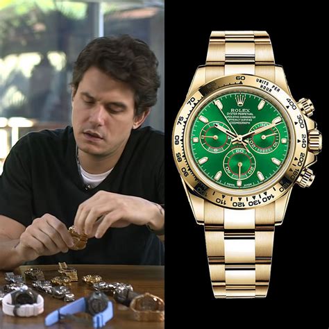 john mayer daytona Rolex